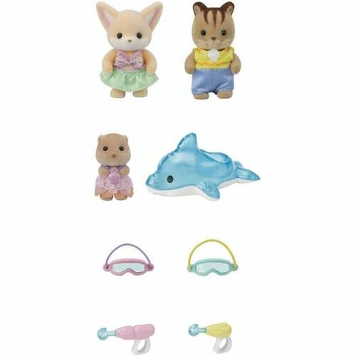 Sylvanian Families Nursery Friends Pool Fun Trio - tilbehør til dukkehus