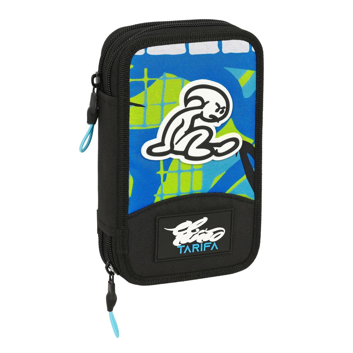 Penalhus med tilbehør El Niño - Green Bali, sort, 28 dele