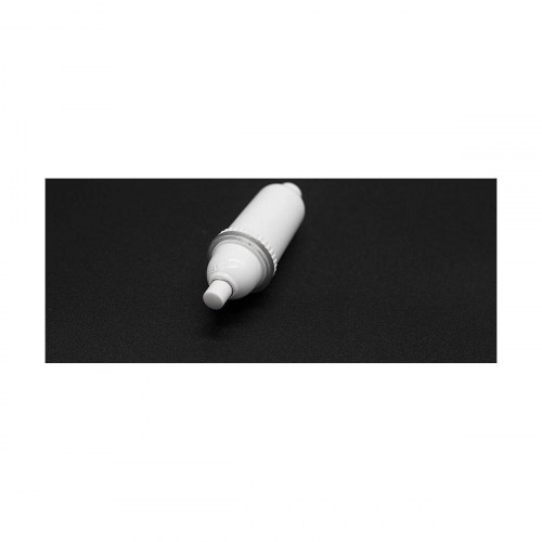 Stikkontakt 75 × 22,5 mm - vægmontering, EU-stik, hvid