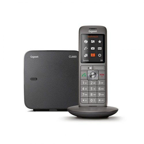 Gigaset CL660A Duo trådløs fastnettelefon - grå/antracit