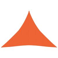 Solsejl 4x4x4 m 160 g/m² HDPE orange