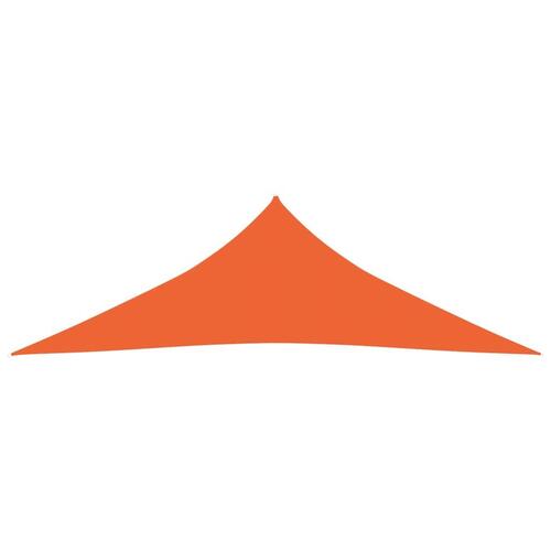 Solsejl 4x4x4 m 160 g/m² HDPE orange