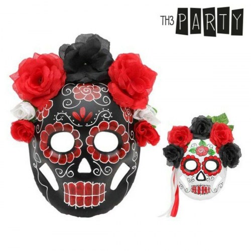 Halloween maske - 20 × 15 cm - assorterede designs (1 stk.)