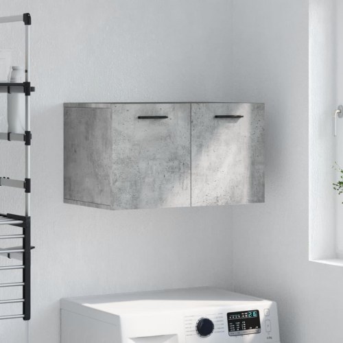 Vægskab 60 × 36,5 × 35 cm i konstrueret træ - betongrå