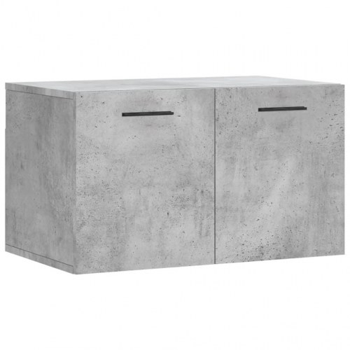 Vægskab 60 × 36,5 × 35 cm i konstrueret træ - betongrå