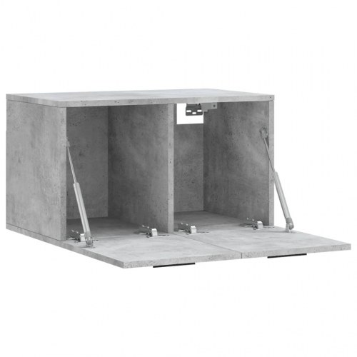 Vægskab 60 × 36,5 × 35 cm i konstrueret træ - betongrå