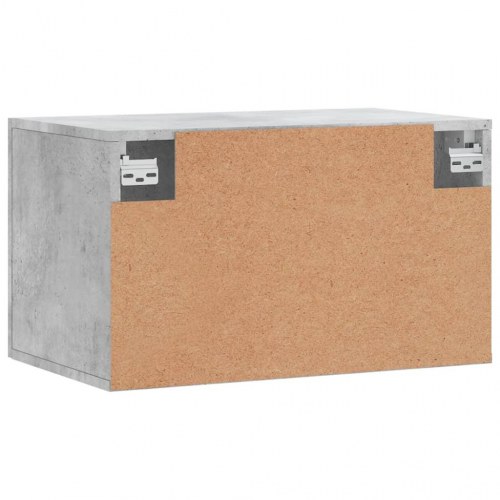Vægskab 60 × 36,5 × 35 cm i konstrueret træ - betongrå