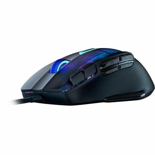 Mus Roccat Kone XP Sort Gaming LED-Lys Med kabel