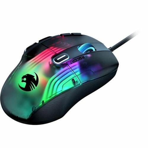 Mus Roccat Kone XP Sort Gaming LED-Lys Med kabel