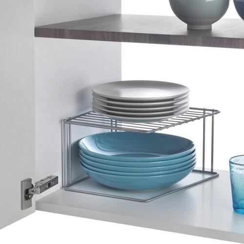 Organizer til køkkenskab Metaltex Boxe 2 Hylder Metal (25 x 25 x 15 cm)
