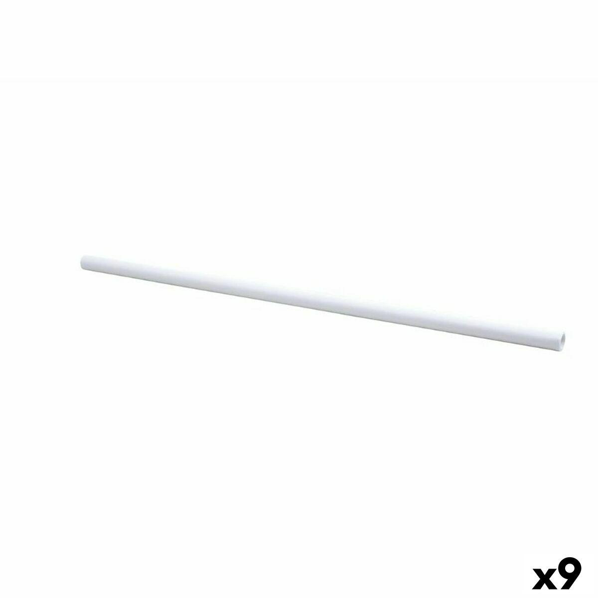 Fabrisa hvid indpakningspapir 1 m × 25 m - 9 ruller