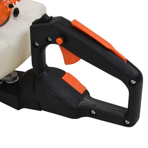 Benzindrevet hækkeklipper 722 mm orange og sort