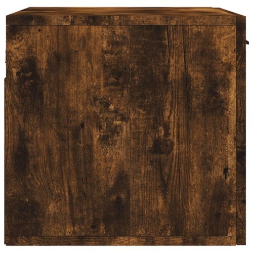 Vægskab 60x36,5x35 cm konstrueret træ røget egetræsfarve