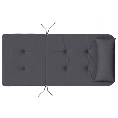 Hynder til Adirondack-stol 2 stk. oxfordstof antracitgrå