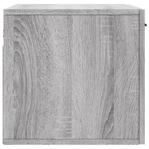 Vægskab 60x36,5x35 cm konstrueret træ grå sonoma-eg