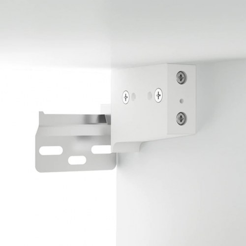Væghængt tv-skab 100 × 34,5 × 40 cm - hvid