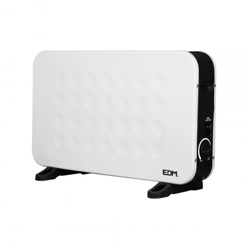 EDM Product elektrisk konvektor varmeapparat - Hvid, 2000 W