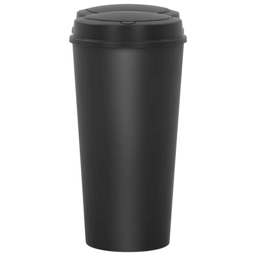 Dobbelt affaldsspand 50 l sort