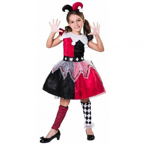 Kostume til børn Harlekin - 7-9 år