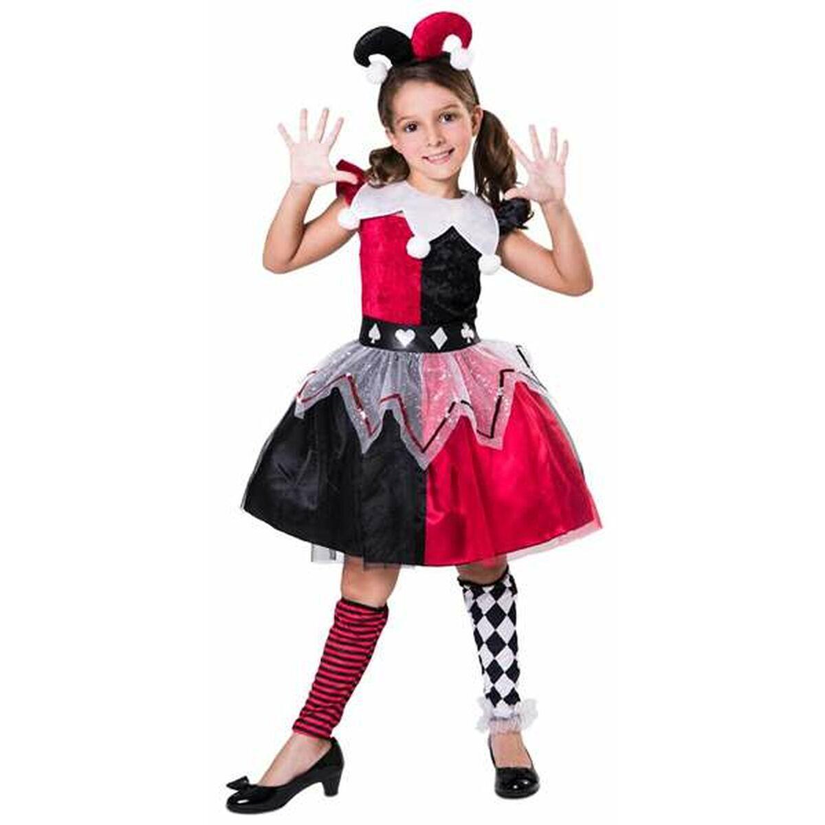 Kostume til børn Harlekin - 7-9 år