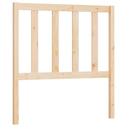 Sengegærde 106x4x100 cm massivt fyrretræ