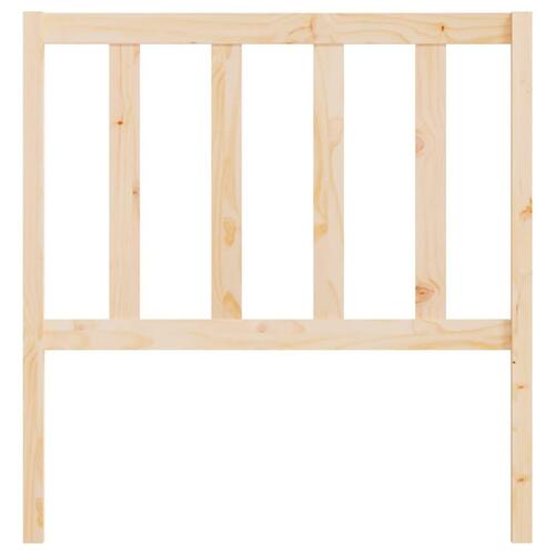Sengegærde 106x4x100 cm massivt fyrretræ