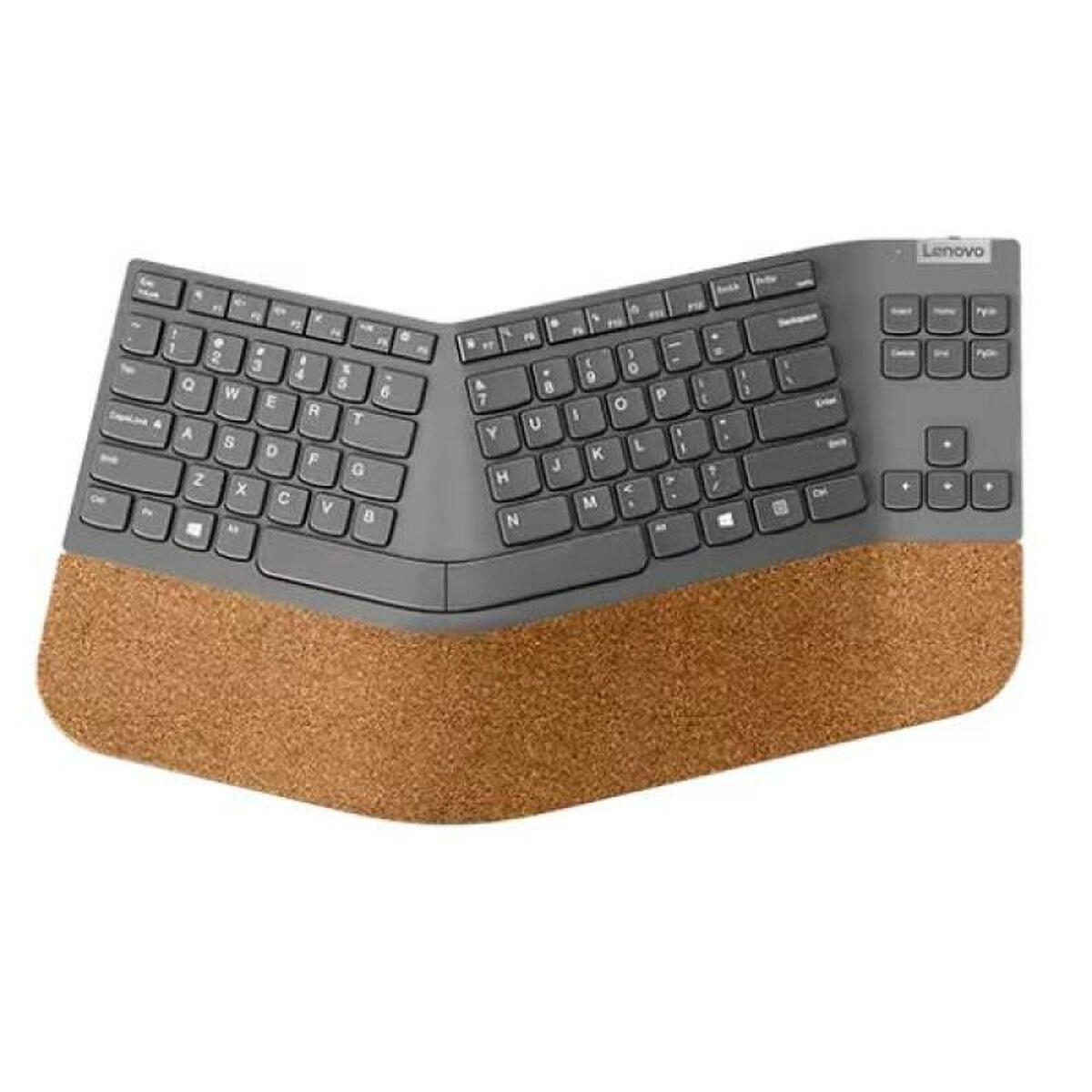 Tastatur Lenovo Go Split Grå Spansk Qwerty