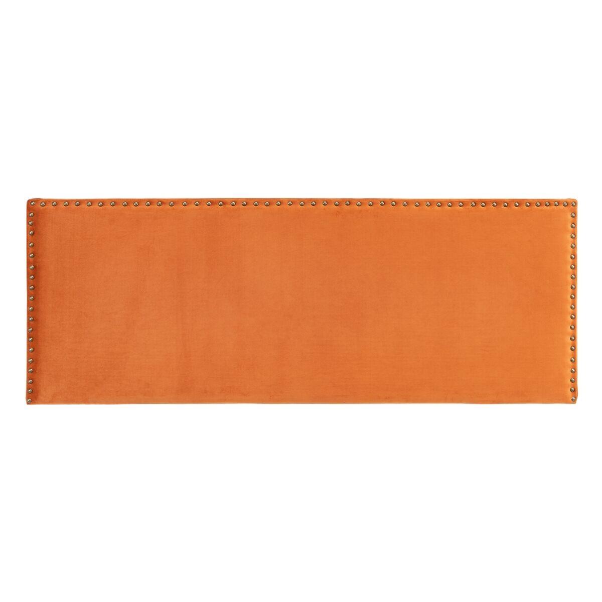 Sengegavl 160 X 6 X 60 Cm Syntetisk Stof Terrakotta