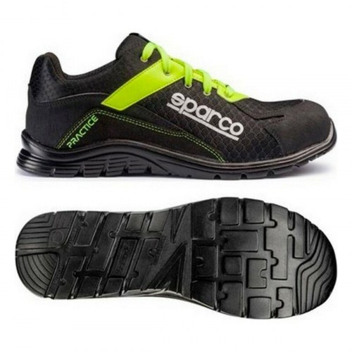 Sikkerhedssko Sparco S07517 gul/sort - str. 43