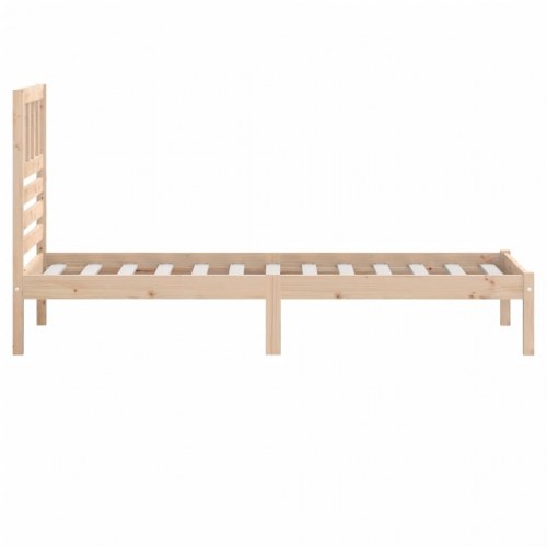Sengeramme 90 x 190 cm i massivt fyrretræ