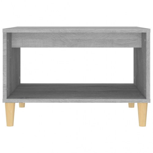 Sofabord 60 x 50 x 40 cm - grå sonoma-eg