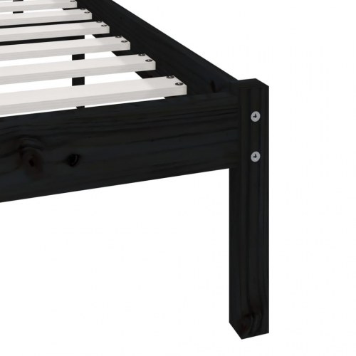 Sengeramme 120x190 cm massivt fyrretræ sprt