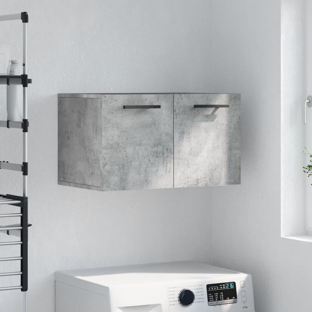 Vægskab 60x36,5x35 cm konstrueret træ betongrå