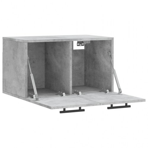 Vægskab 60x36,5x35 cm konstrueret træ betongrå