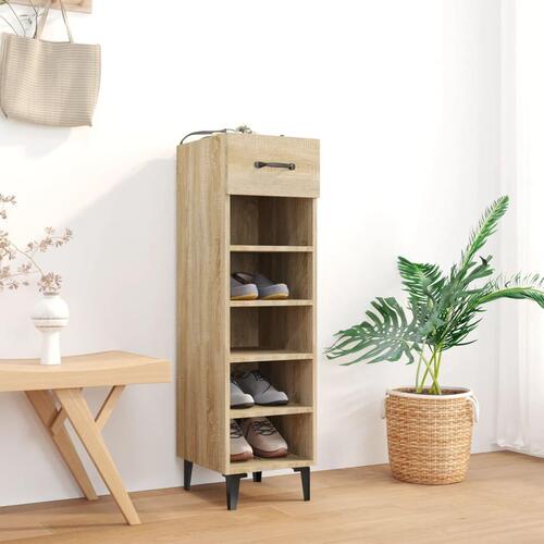 Skoreol 30x35x105 cm konstrueret træ sonoma-eg