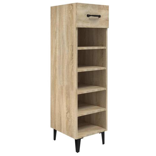Skoreol 30x35x105 cm konstrueret træ sonoma-eg
