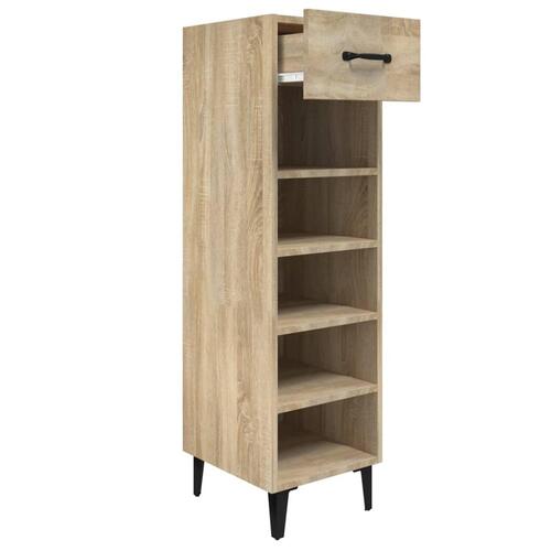 Skoreol 30x35x105 cm konstrueret træ sonoma-eg