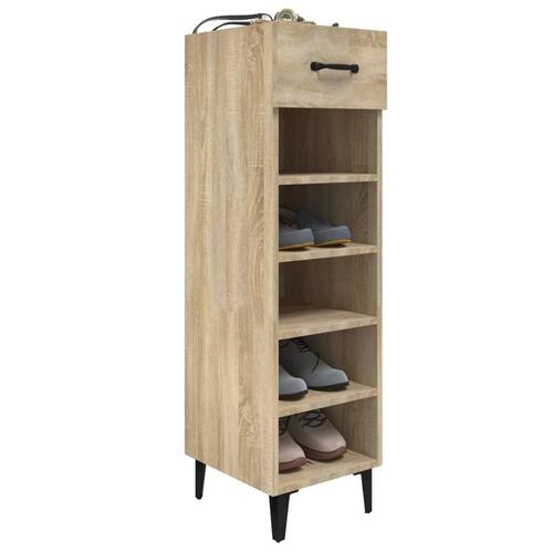 Skoreol 30x35x105 cm konstrueret træ sonoma-eg