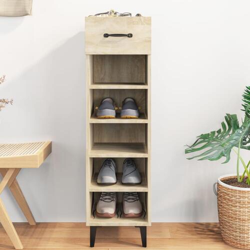 Skoreol 30x35x105 cm konstrueret træ sonoma-eg