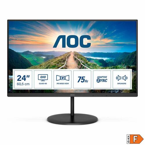 Skærm AOC Q24V4EA IPS LED 23,8" LCD Flicker free