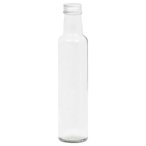 Små glasflasker med skruelåg 20 stk. 260 ml