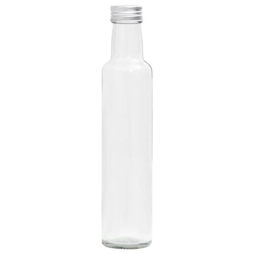 Små glasflasker med skruelåg 20 stk. 260 ml