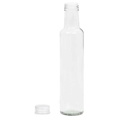 Små glasflasker med skruelåg 20 stk. 260 ml