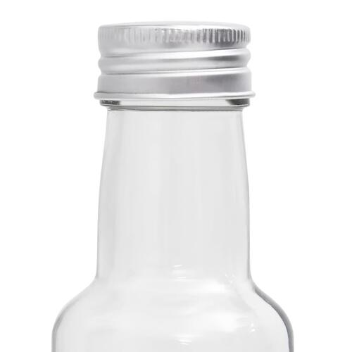 Små glasflasker med skruelåg 20 stk. 260 ml