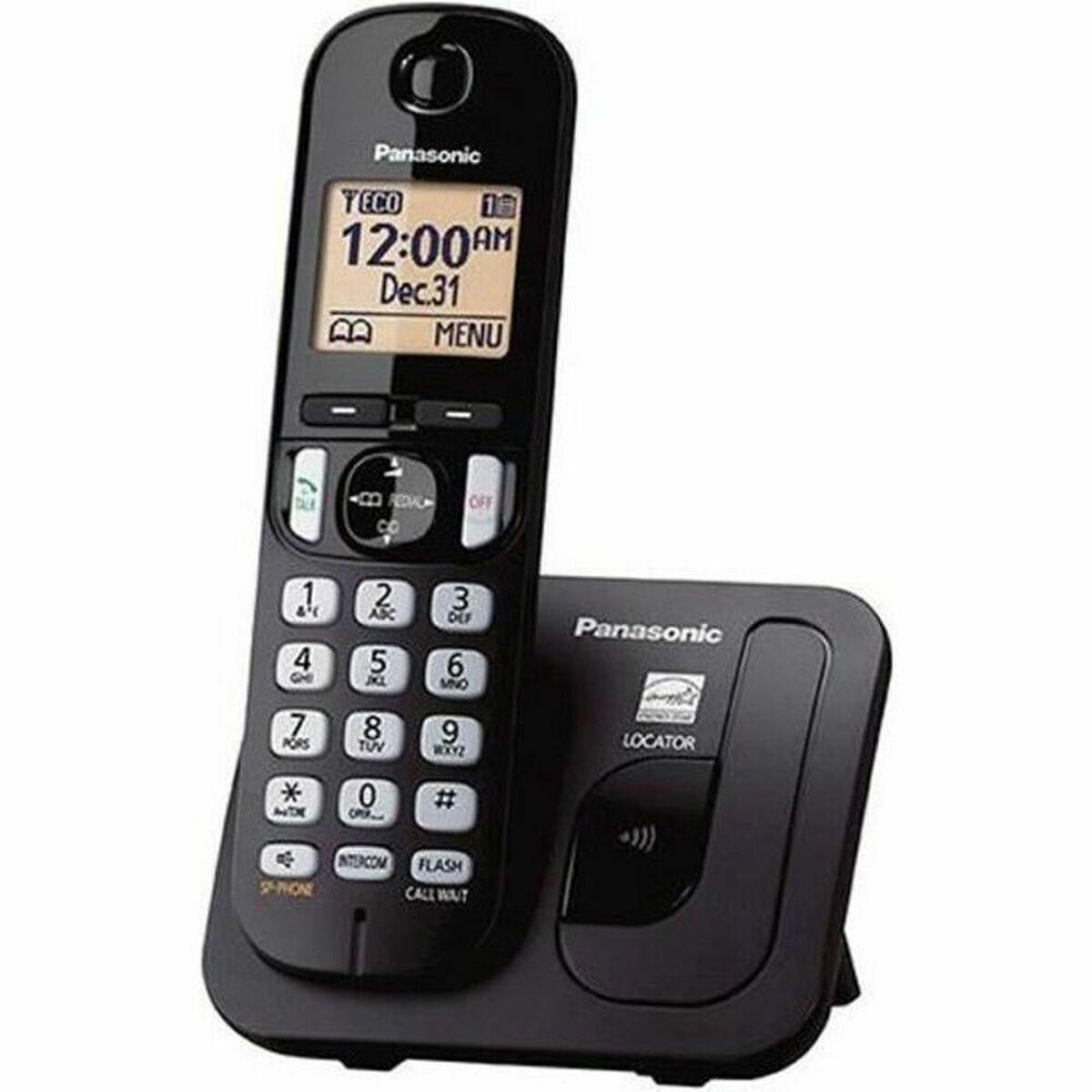 Panasonic trådløs fastnettelefon - sort (uden telefonsvarer)