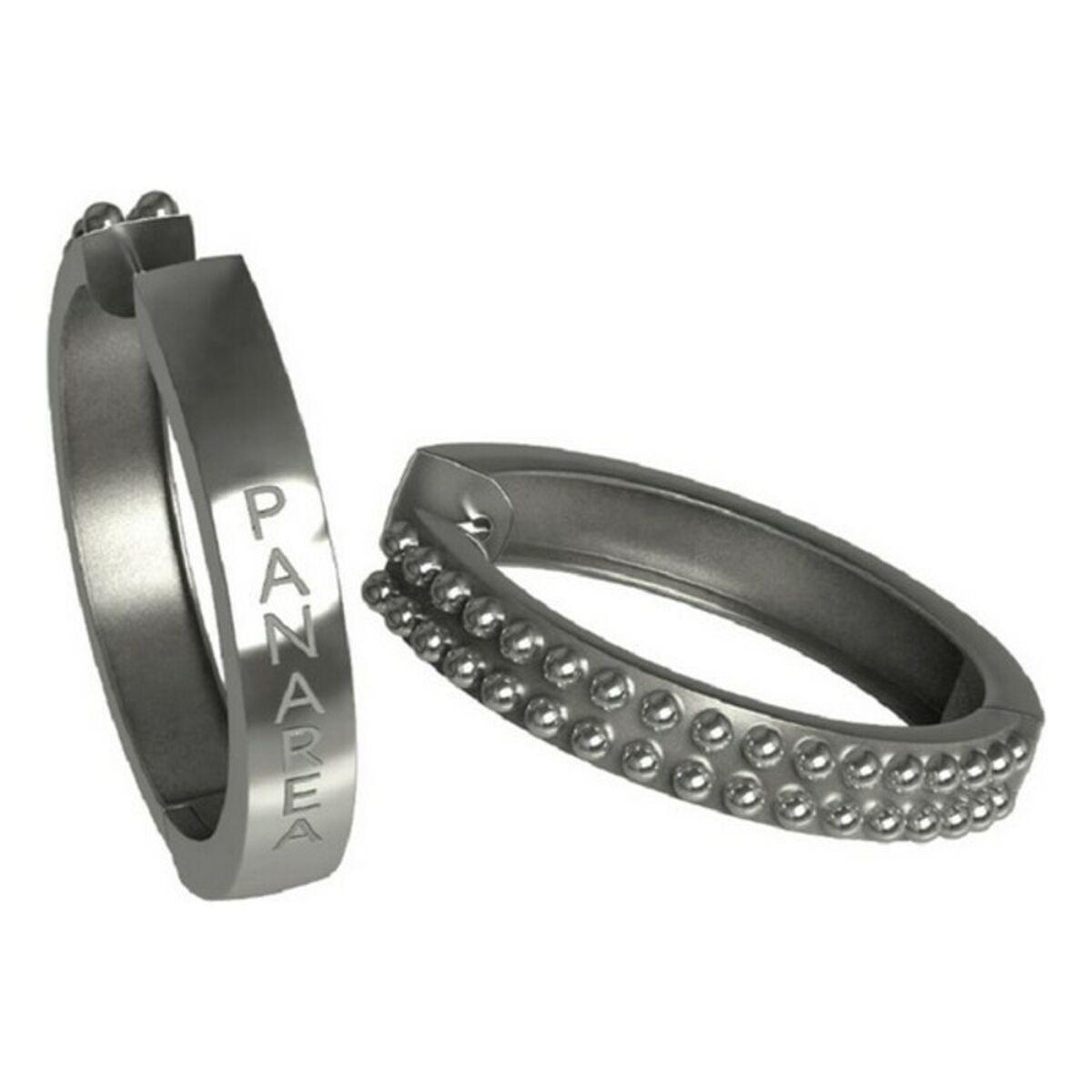 Panarea øreringe til kvinder OS6OX, sølvfarvet 3 cm