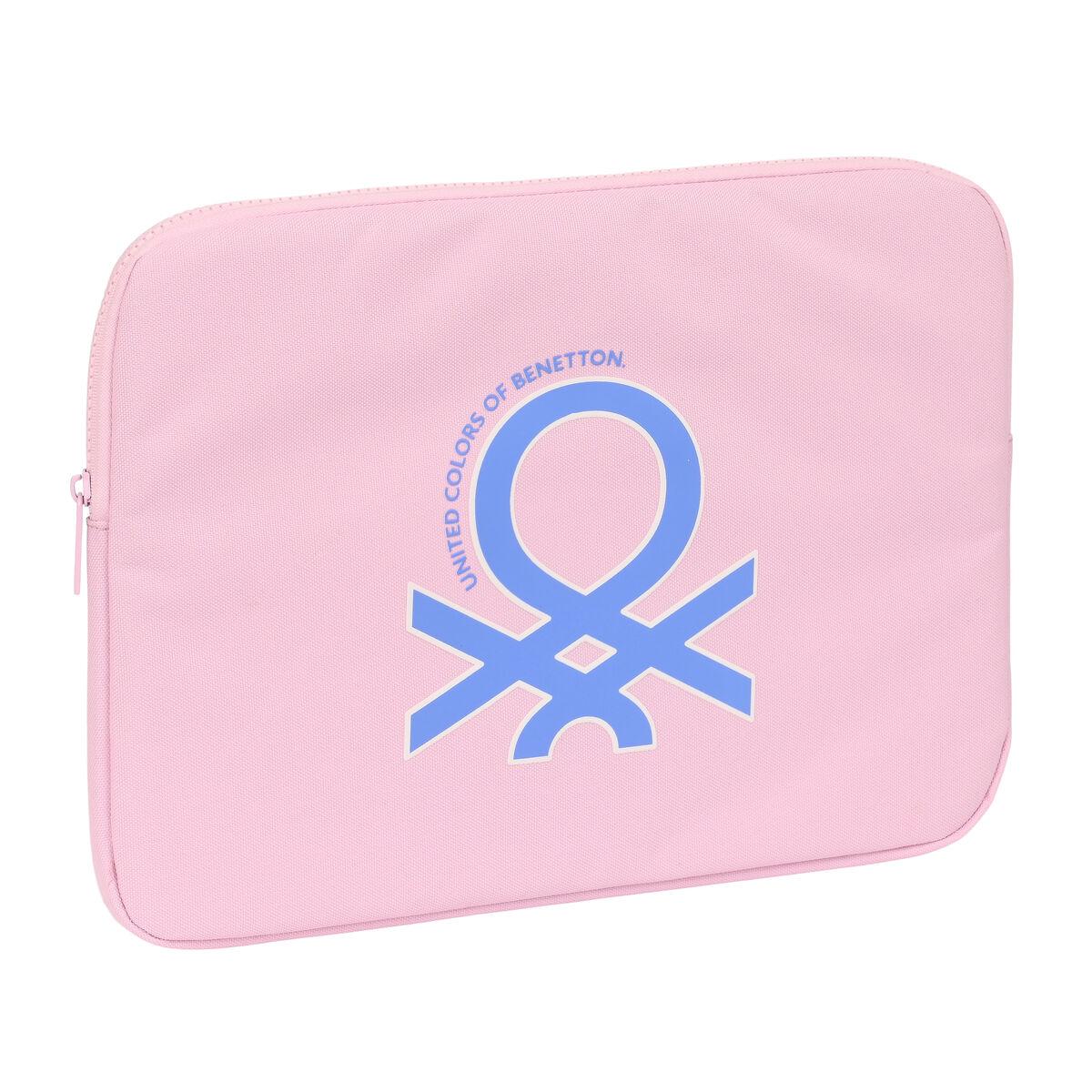Benetton laptopcover - Pink, 14" (34 × 25 × 2 cm)