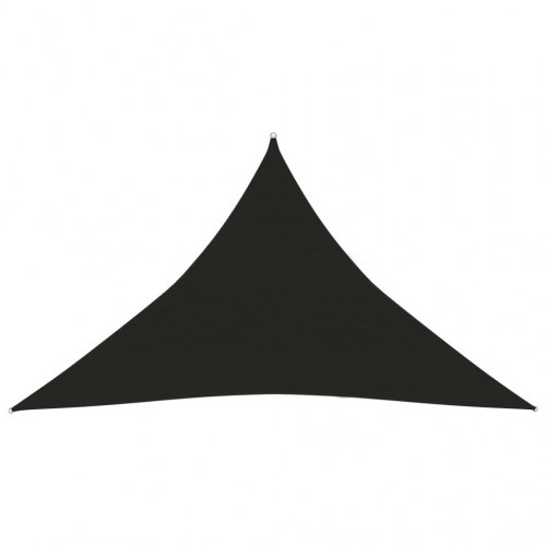 Solsejl HDPE 160 g/m² - trekant 2,5×2,5×3,5 m, sort