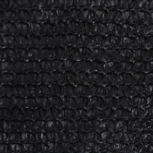 Solsejl HDPE 160 g/m² - trekant 2,5×2,5×3,5 m, sort
