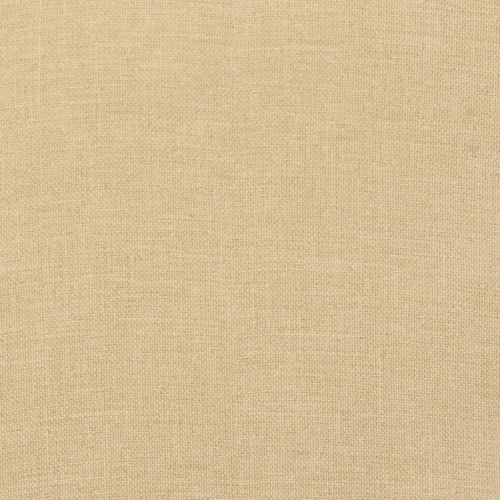 Hynder til havebænk 2 stk. 180x50x7 cm stof meleret beige